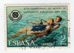 Stamps Spain -  Natación. Salvamento
