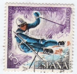 Stamps Spain -  Esquí