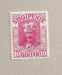 Stamps : Europe : Albania :  Rey Zogú