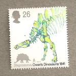 Stamps United Kingdom -  Dinosaurios