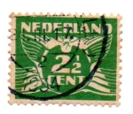 Stamps : Europe : Netherlands :  EFINGE DE LA REINA-WILHELMINE-SERIE