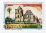 Stamps Spain -  Iglesia de Nicaragua. Hispanidad