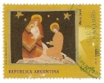 Stamps Argentina -  Navidad