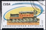 Stamps Cuba -  Locomotoras antiguas 1863