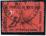 Stamps Cuba -  Primero de Mayo dia inter. del trabajo