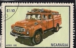 Stamps Nicaragua -  Medios de Transportes