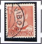 Stamps Denmark -  Frederick X
