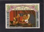 Stamps America - Saint Vincent and the Grenadines -  La Bella y La Bestia