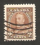 Stamps : America : Canada :  george V