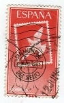 Sellos de Europa - Espa�a -  Dia Mundial del sello 1961