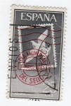 Sellos de Europa - Espa�a -  Dia Mundial del Sello 1961