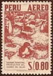 Stamps : America : Peru :  "Guanay" Principal Productor del Guano de Islas