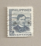 Sellos del Mundo : Asia : Filipinas : José Rizal