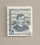 Sellos del Mundo : Asia : Philippines : José Rizal