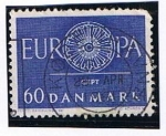 Stamps Denmark -  Europa