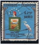 Sellos del Mundo : America : Ecuador : 1860-1960 Erecion de la provincia de los Rios