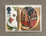 Sellos de Europa - Reino Unido -  Navidad 1991
