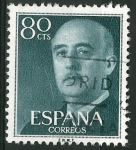 Stamps Spain -  1152 General Franco.