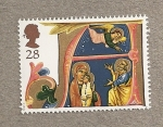 Stamps United Kingdom -  Navidad 1991