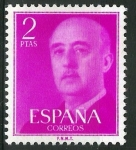 Sellos de Europa - Espa�a -  1158 General Franco. 