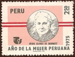 Stamps : America : Peru :  Año de la Mujer Peruana - 1975 - Juana Alarco De Dammert