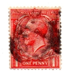 Stamps United Kingdom -  GEORGE.V..Tipo:V