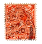 Stamps : Europe : United_Kingdom :  ..GEORGE..V..Tipo:X