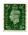 Stamps : Europe : United_Kingdom :  ..GEORGE.VI..FILI:K.CAMBIO DE COLOR