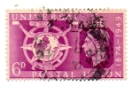 Stamps : Europe : United_Kingdom :  ..GEORGE.VI..FILI:K.75ºANIVERSARIO DE U.P.U