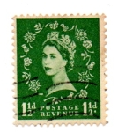 Stamps : Europe : United_Kingdom :  --ELIZABELH II -- FILI.M--TIPO..LL