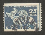 Stamps Sweden -  III centº de la muerte de gustave II adolphe