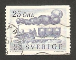 Stamps Sweden -  centº de los ferrocarriles suecos