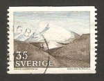 Sellos del Mundo : Europa : Suecia : fjalls, altas montañas