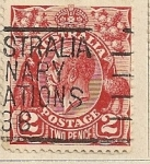Stamps Oceania - Australia -  Rey Jorge V