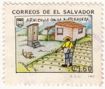 Stamps El Salvador -  Armonia con la Naturaleza