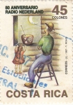 Stamps Costa Rica -  50 Aniversario Radio Nederlan 