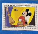 Stamps Mongolia -  El Aprendiz de Brujo