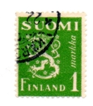 Sellos del Mundo : Europa : Finlandia : ESCUDOS-1930-32