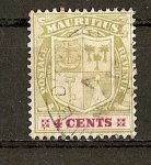 Stamps Mauritius -  Escudos