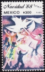 Stamps Mexico -  NAVIDAD 88