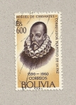 Stamps : America : Bolivia :  Miguel de Cervantes