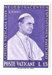 Stamps Vatican City -  POSTE VATICANE - EXPOSITIONEM PARTICIPAT CIVITAS VATICANA UNIV
