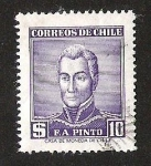 Stamps Chile -  F. A PINTO