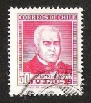 Sellos de America - Chile -  MANUEL MONTT