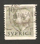 Stamps Sweden -  gustave VI adolphe