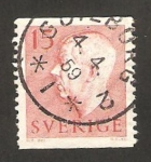 Stamps Sweden -  gustave VI adolphe