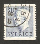 Stamps Sweden -  gustave VI adolphe