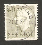 Stamps Sweden -  gustave VI adolphe