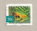 Stamps Australia -  Rana de los árboles