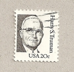 Sellos de America - Estados Unidos -  Harry S. Truman